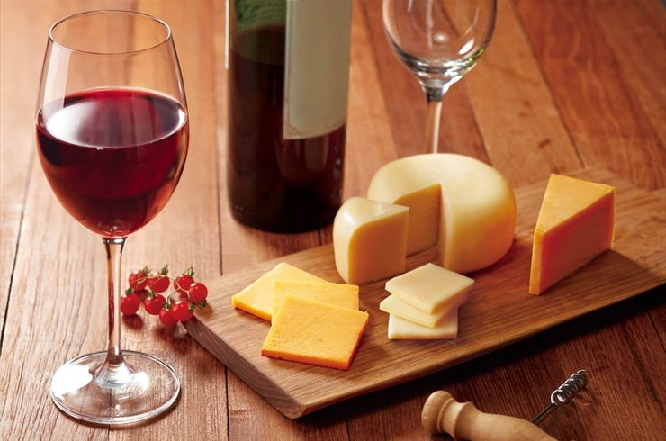 ワインとチーズ